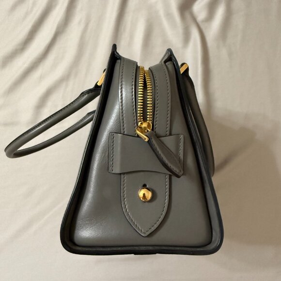Prada Saffiano Leather Top Handle Bag – Gray - Picture 7 of 7